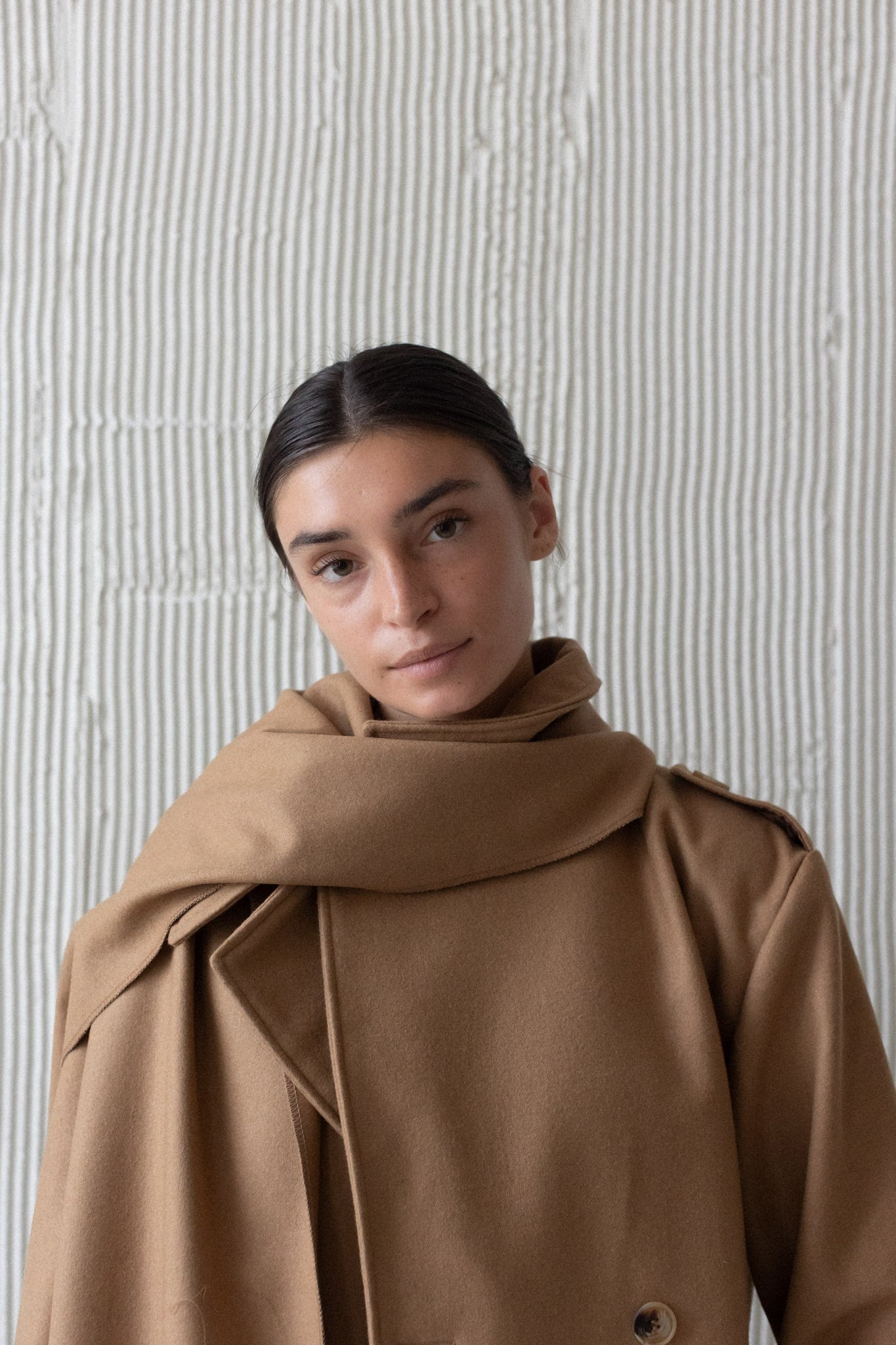 Frieda Wool Coat beige