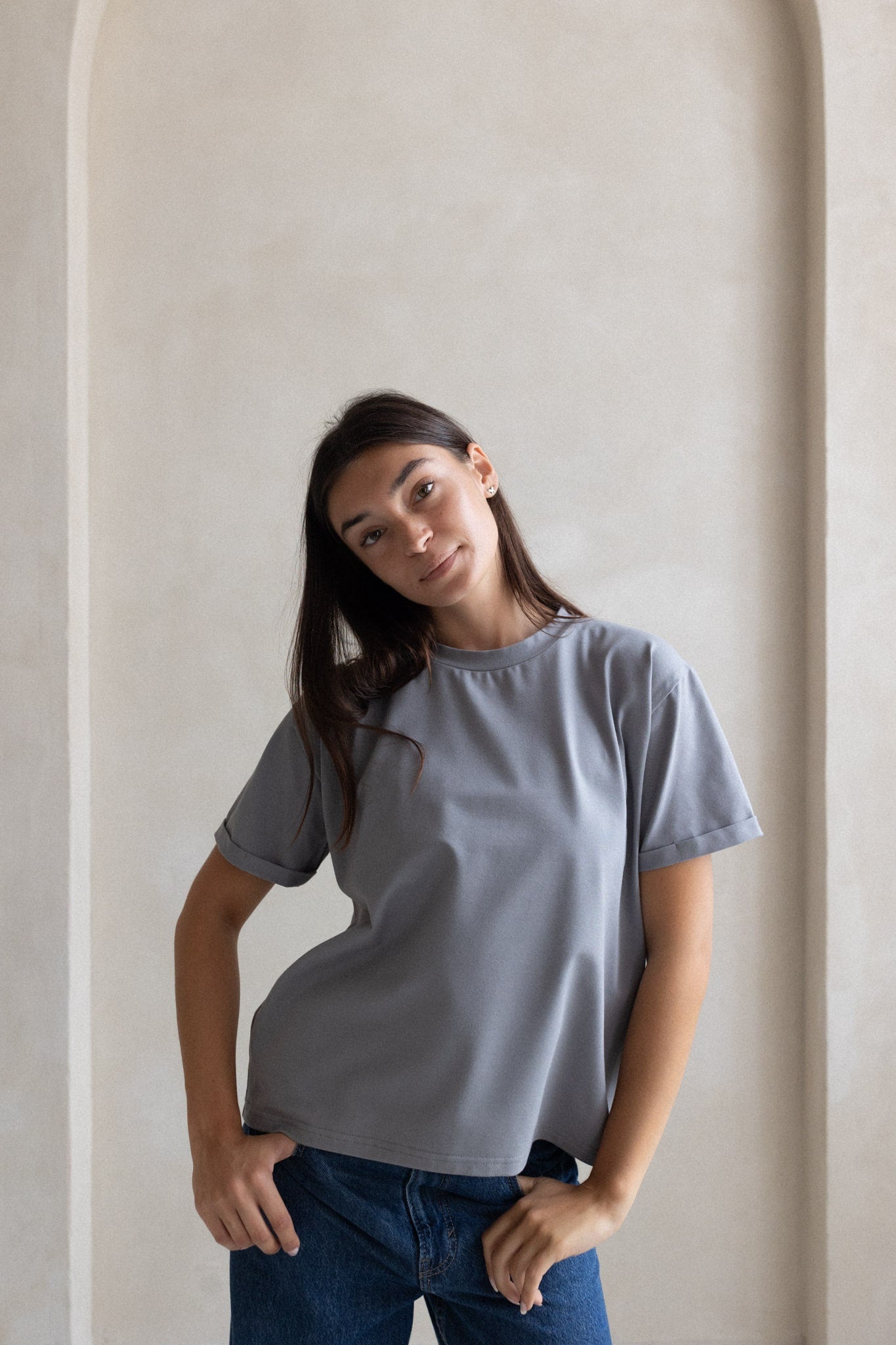 Tshirt No.3 middle grey