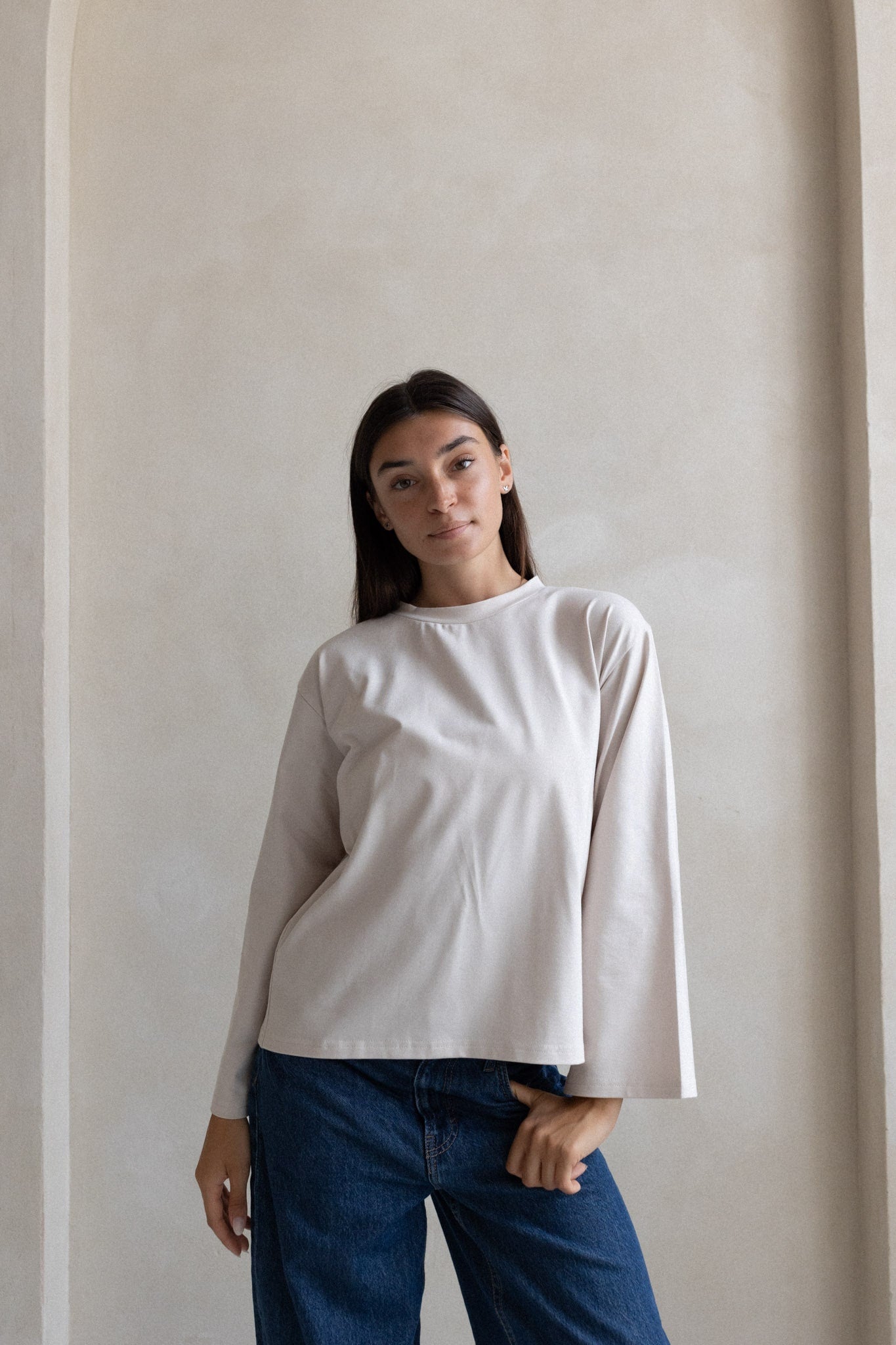 Cotton L/S No.2 sand