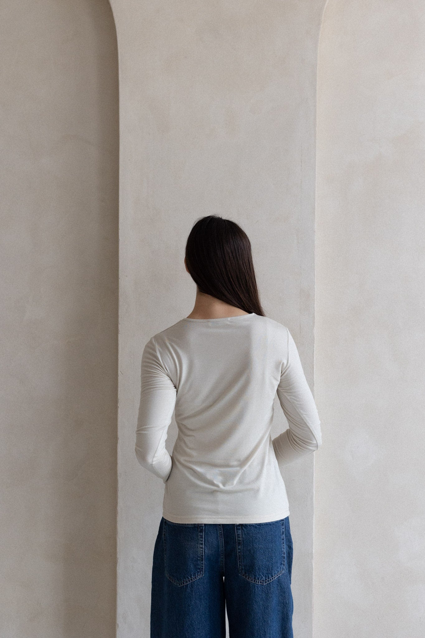 Woollen L/S No.1 off white