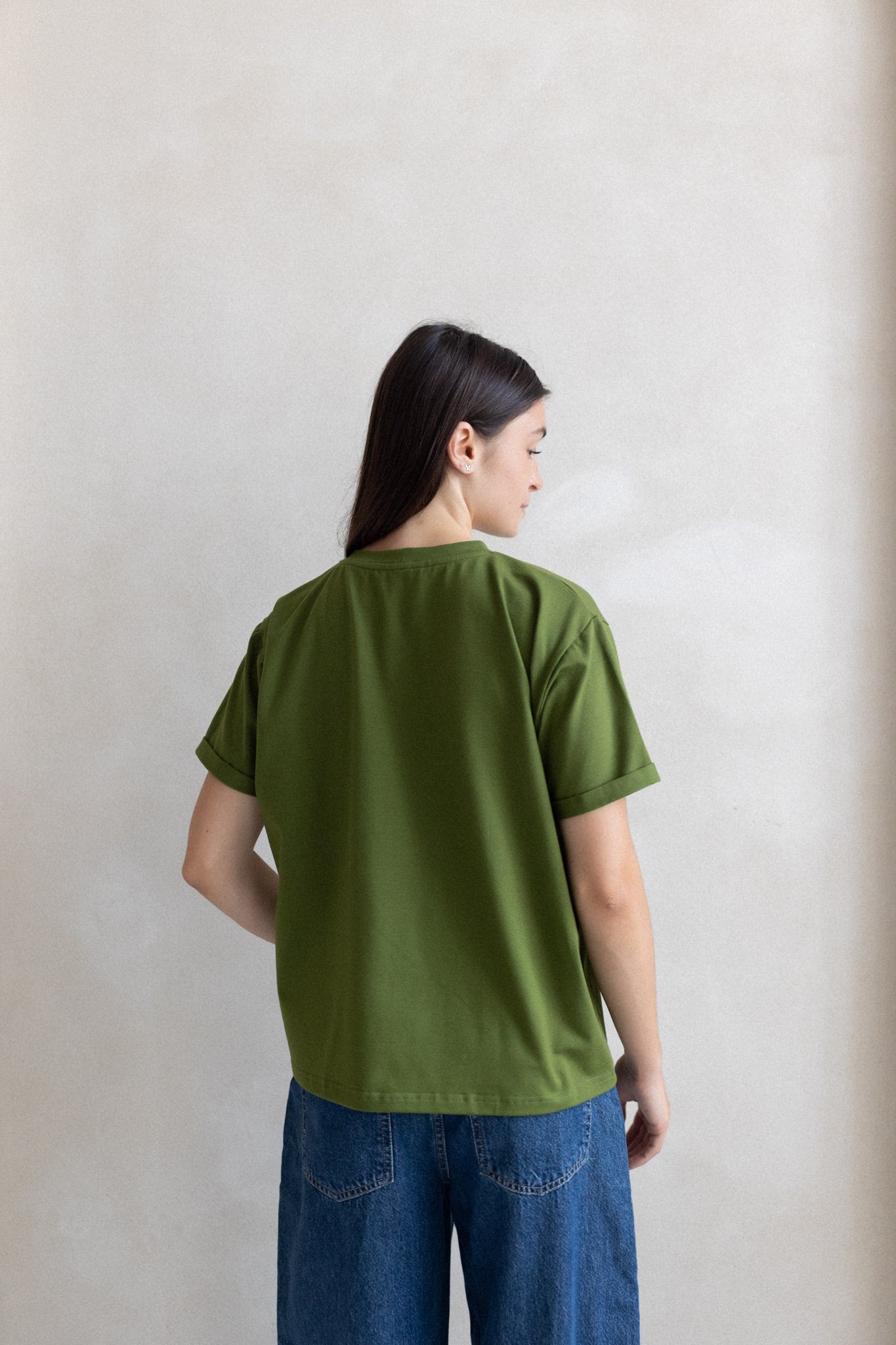 Tshirt No.3 moss green