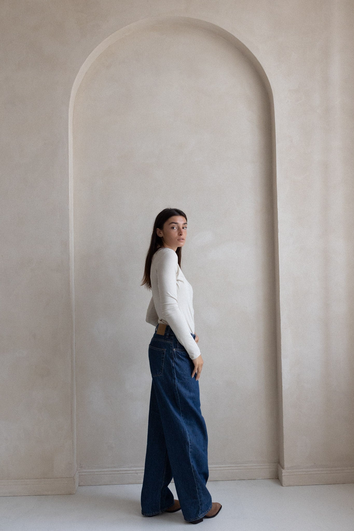 Woollen L/S No.1 off white