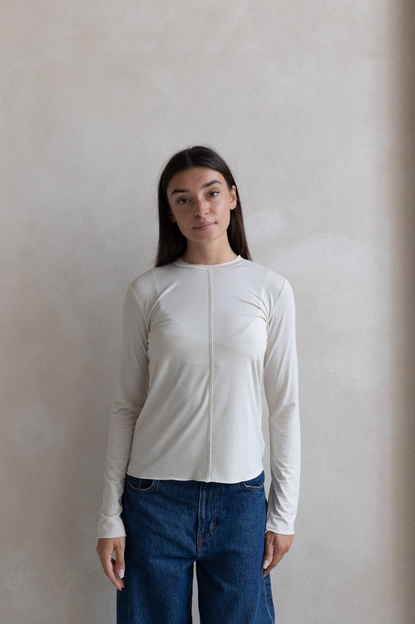 Woollen L/S No.4 off white