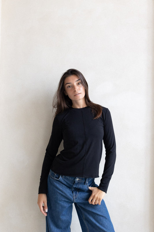 Woollen L/S No.4 black