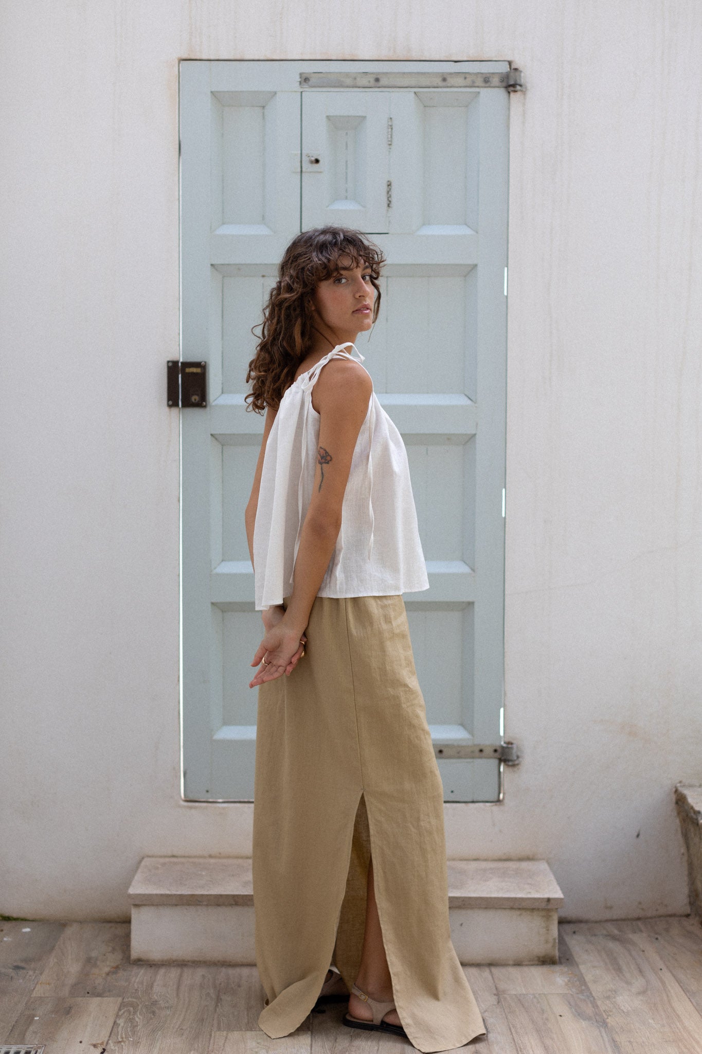 Nova Linen Skirt