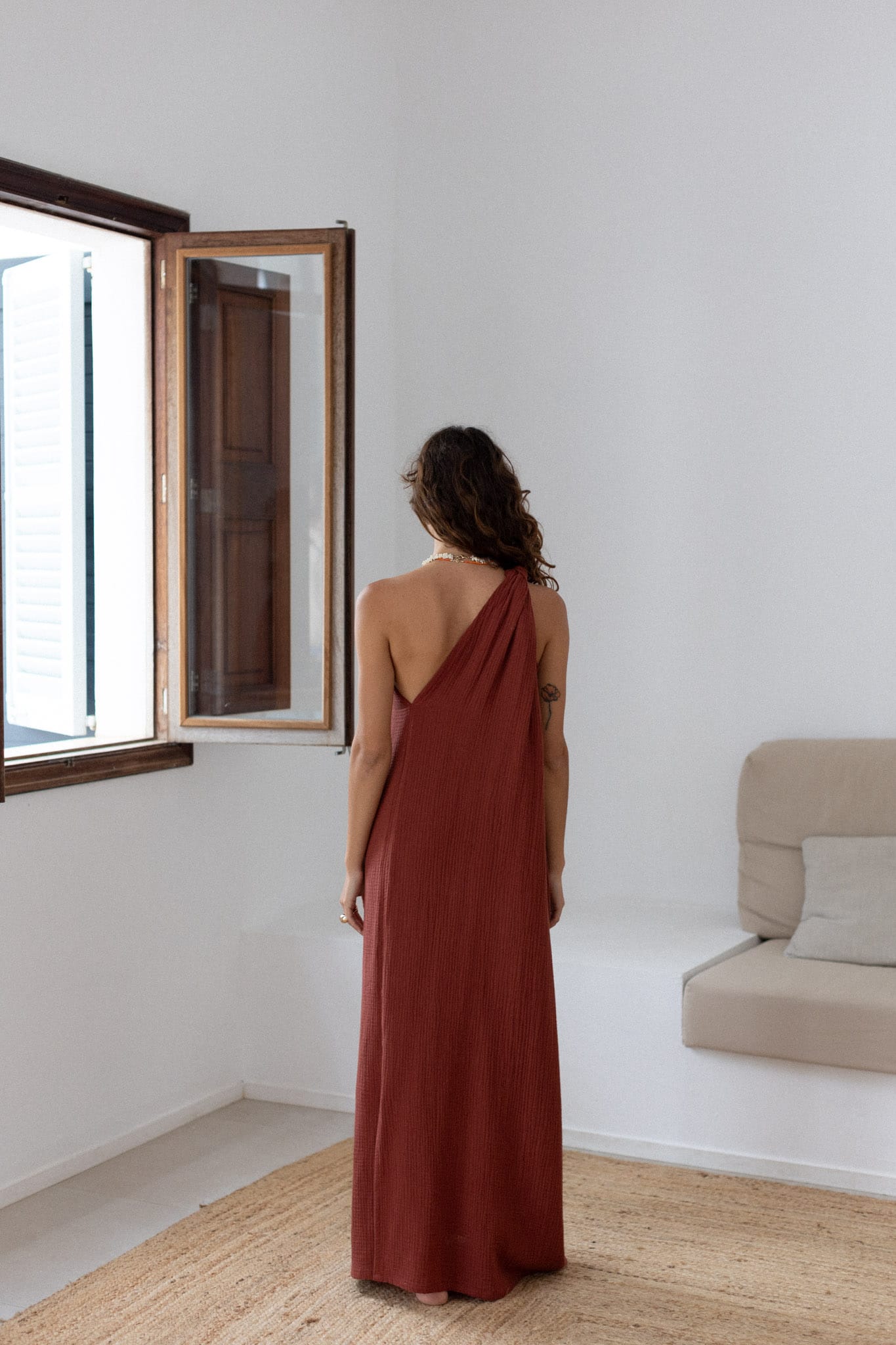 Alicja Dress Brick