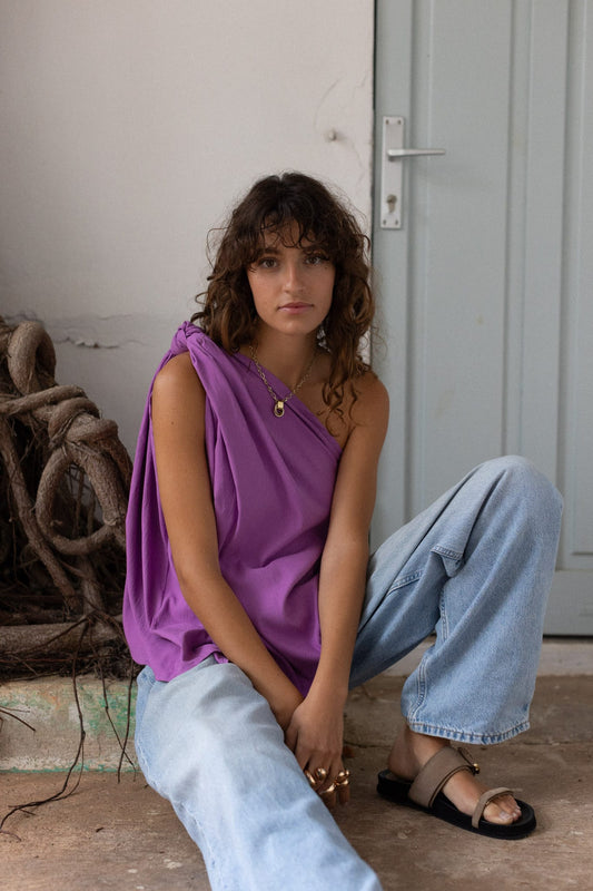Barbelle Top Violet