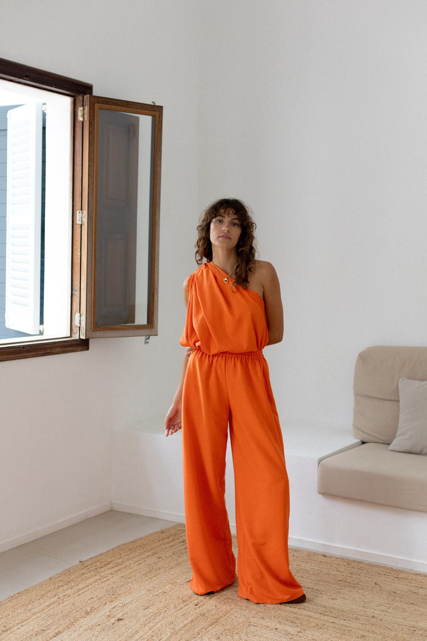 Barbelle Top Tangerine
