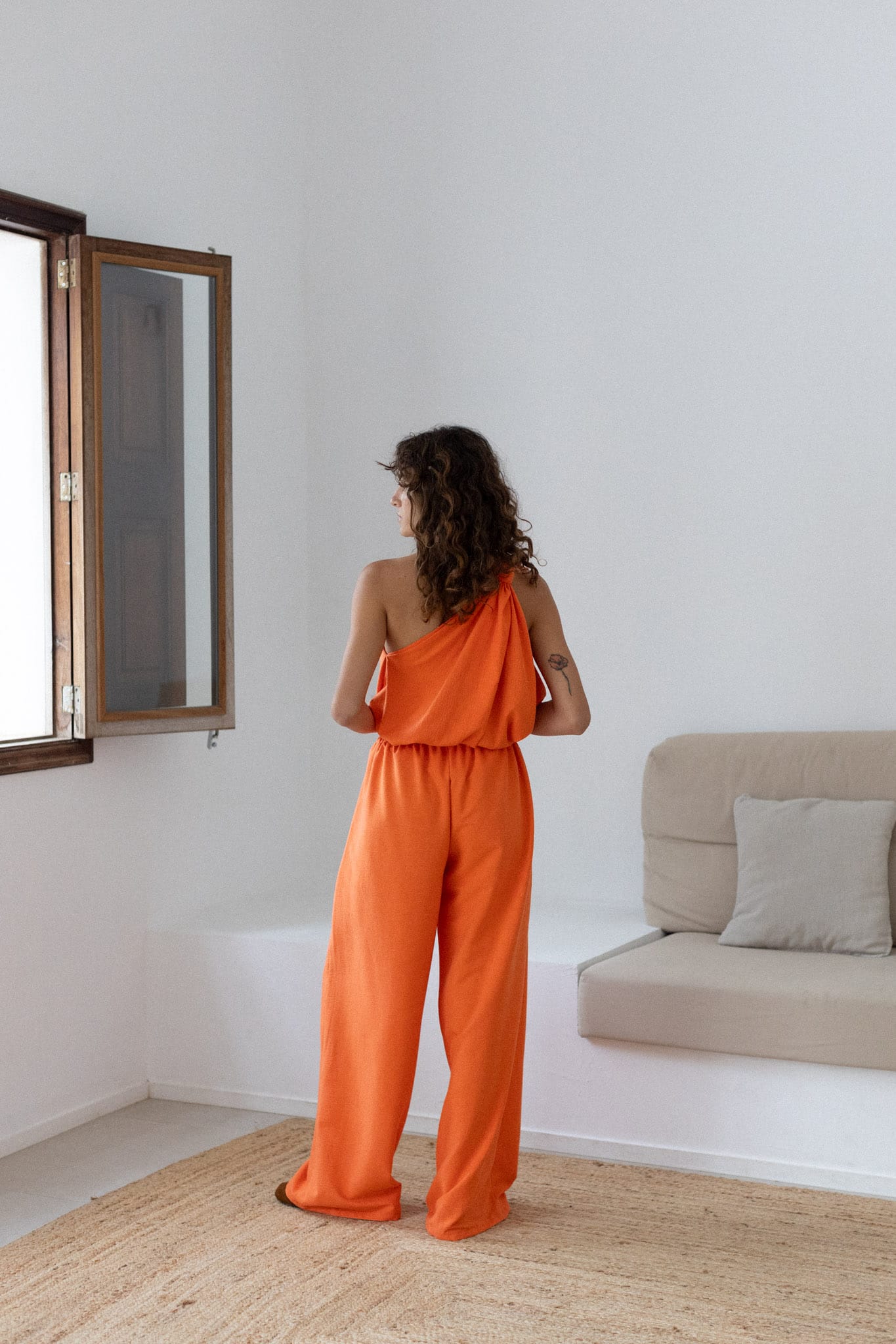 Barbelle Top Tangerine