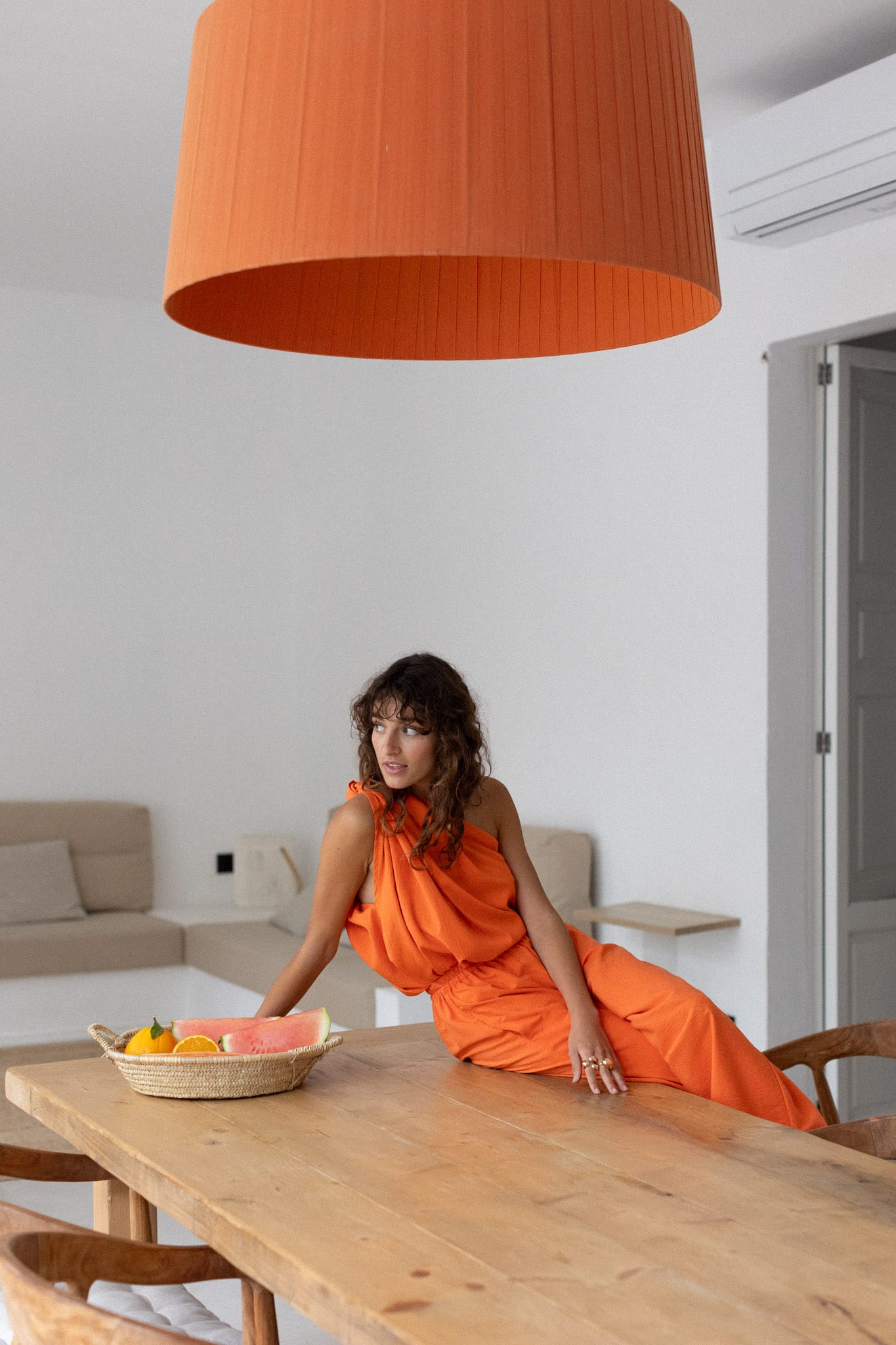 Barbelle Top Tangerine