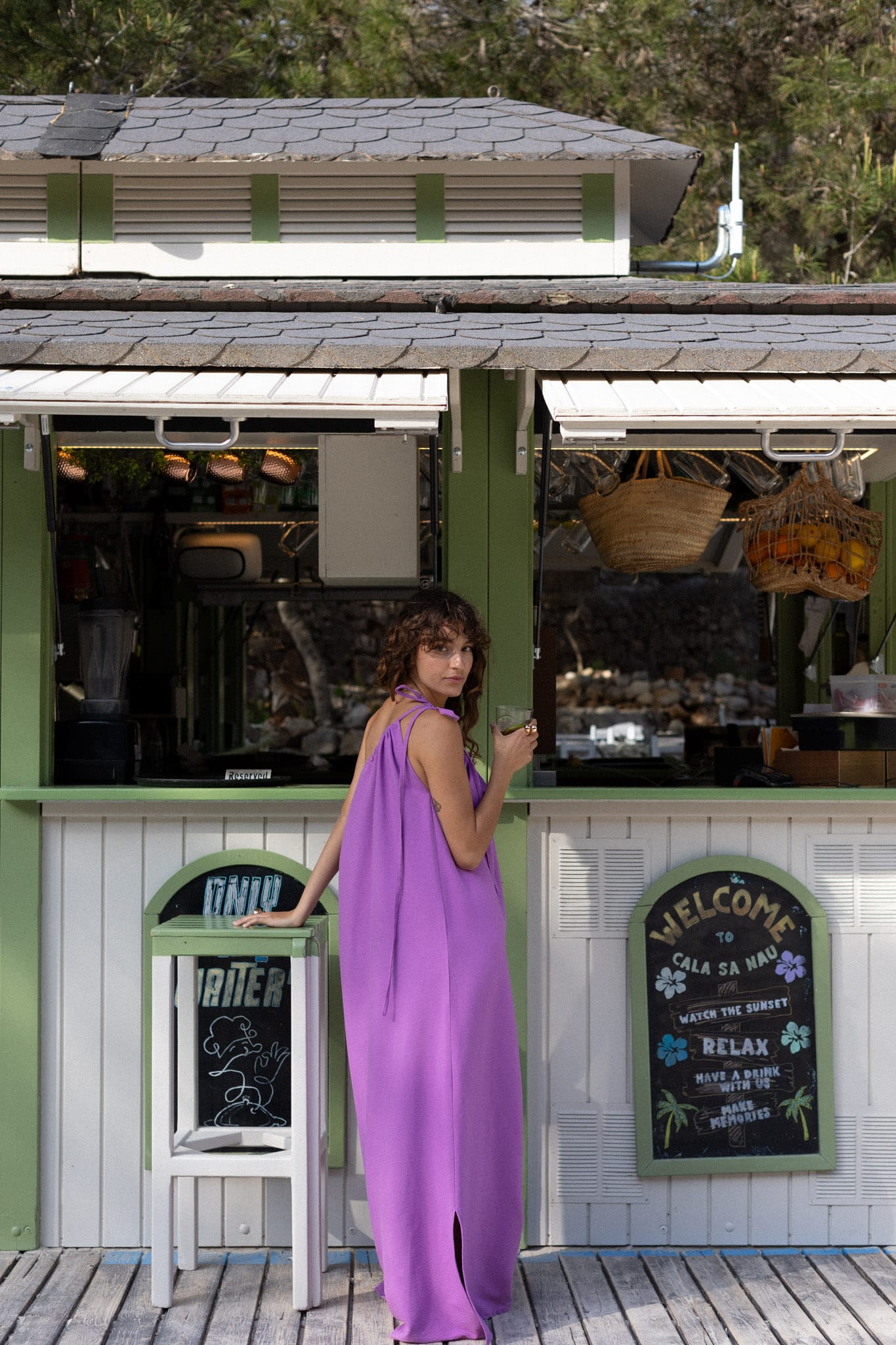 Caia Dress Violet