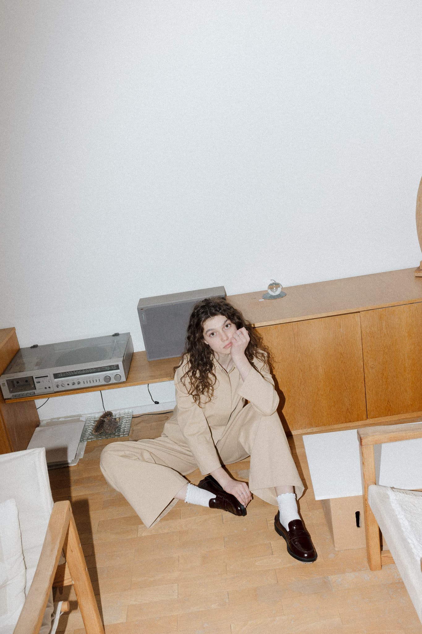 Mathe Pants Beige