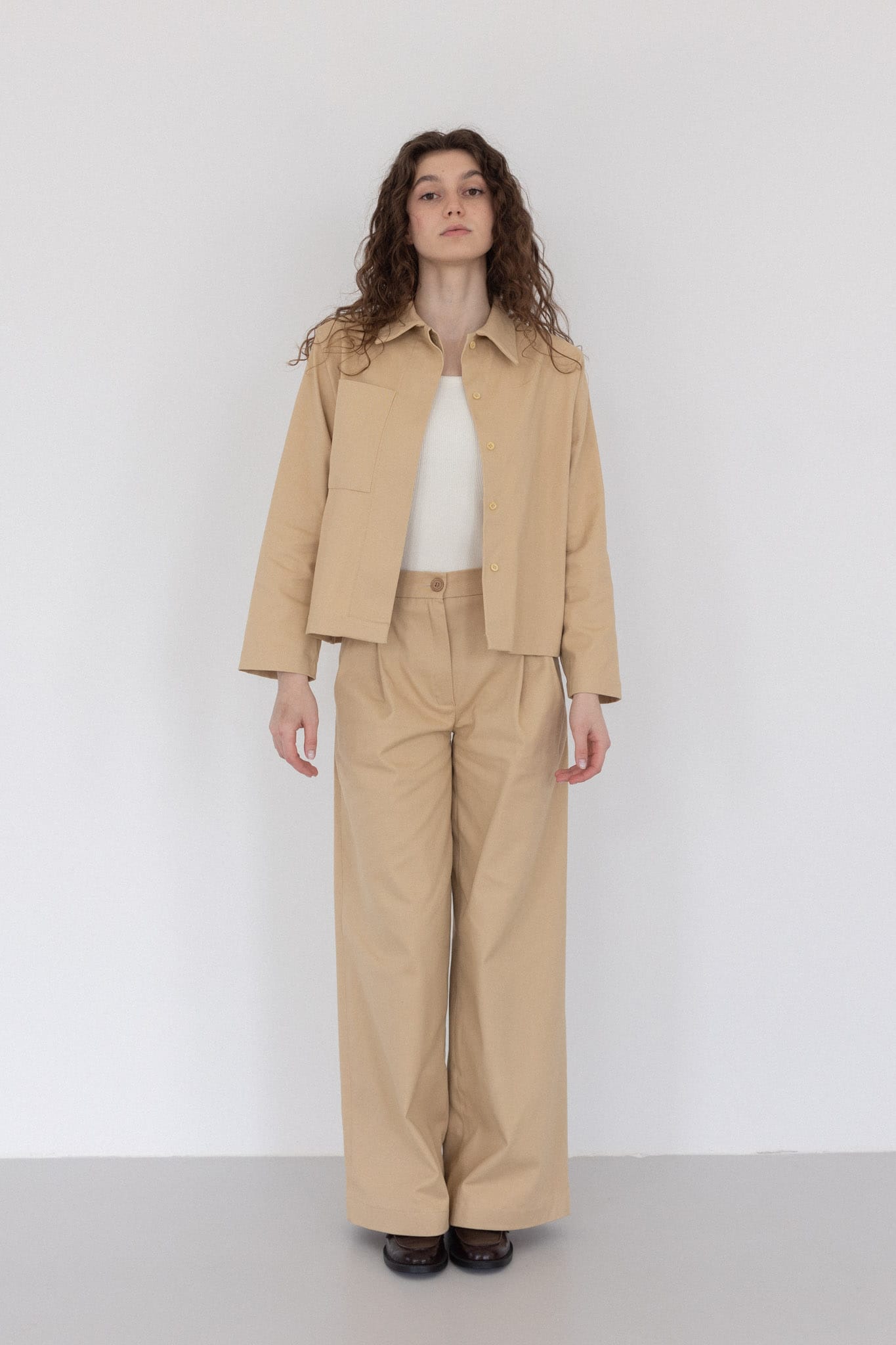 Mathe Pants Beige