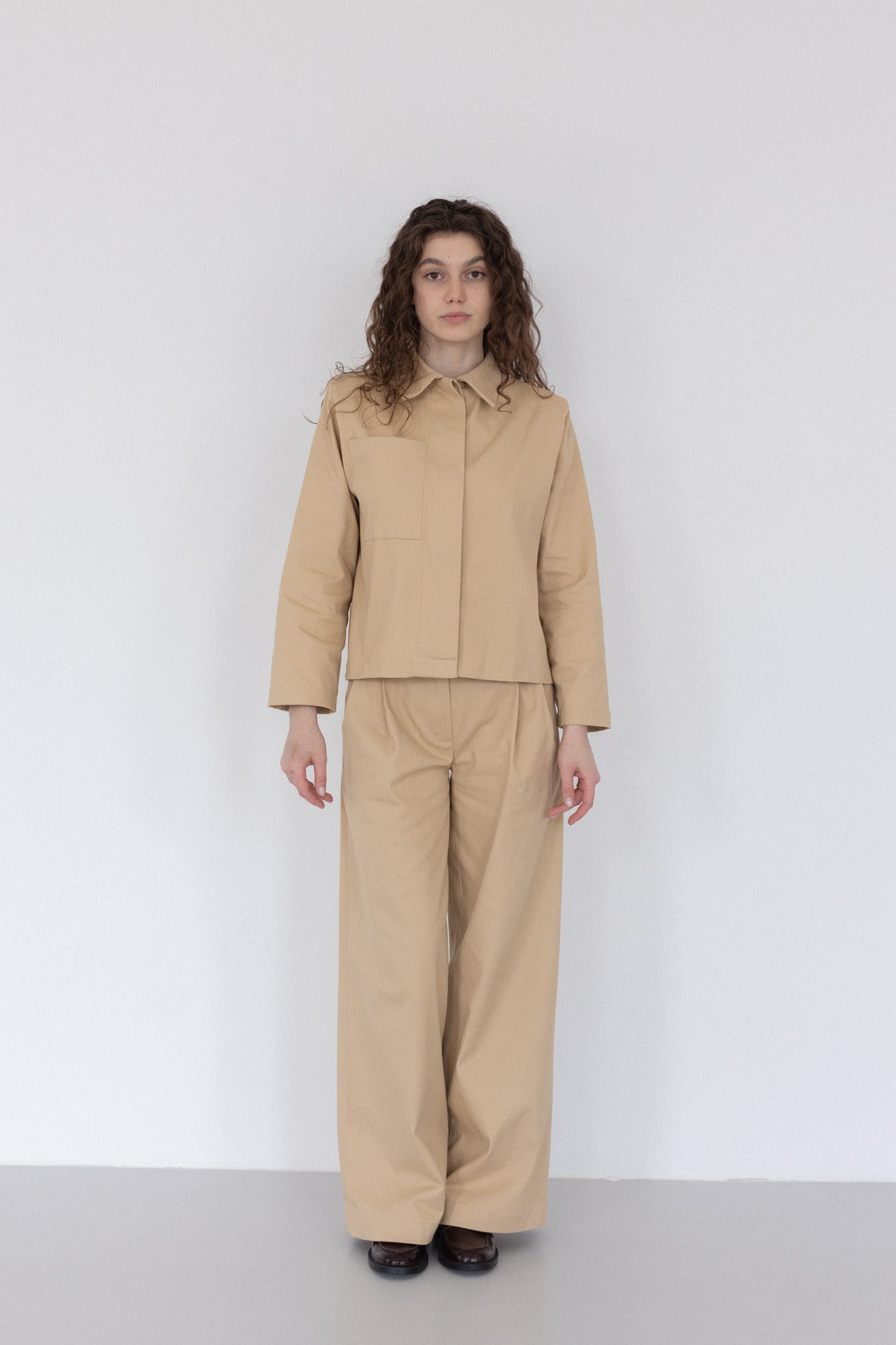 Mathe Shirt Beige